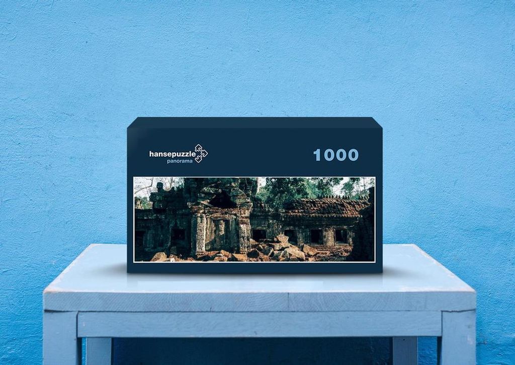 hansepuzzle 61189 - Asien Puzzle, 1050 Teile, Orte, 60,0 x 46,0cm mit hochwertiger Aufbewahrung, Kartonbox und wiederverschließbarem Beutel