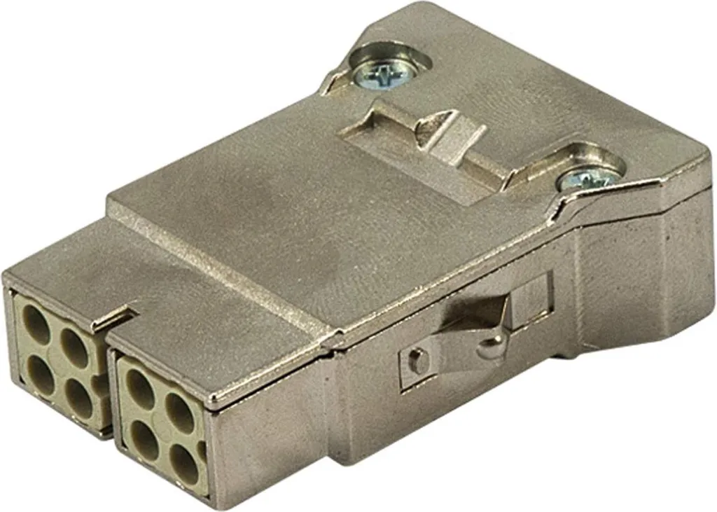 Module blindage GND Han MegaBit 8 pôles raccordement serti 10A HARTING - F