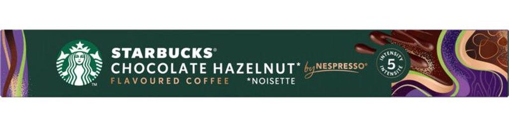 Starbucks Nespresso Kapseln Chocolate Hazelnut, 10 Stück, Produktbild 