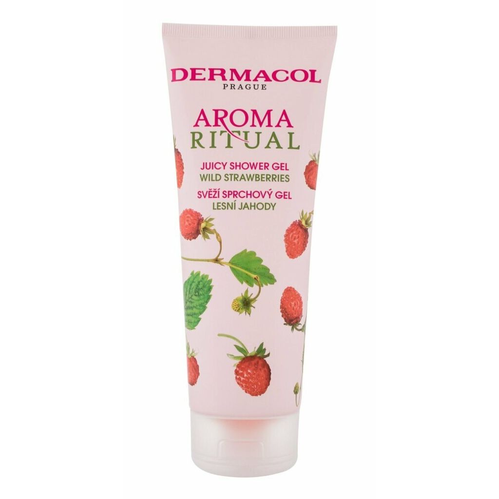 Dermacol Aroma Moment sprchový gel Duschgel Wild Strawberries 250 ml