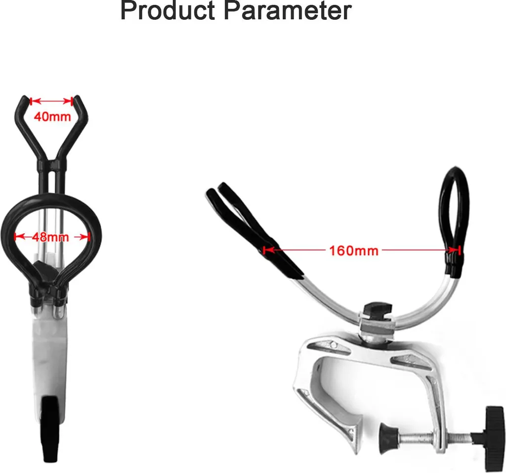 Support de canne pour pêche itinérante réglable et facile à installer