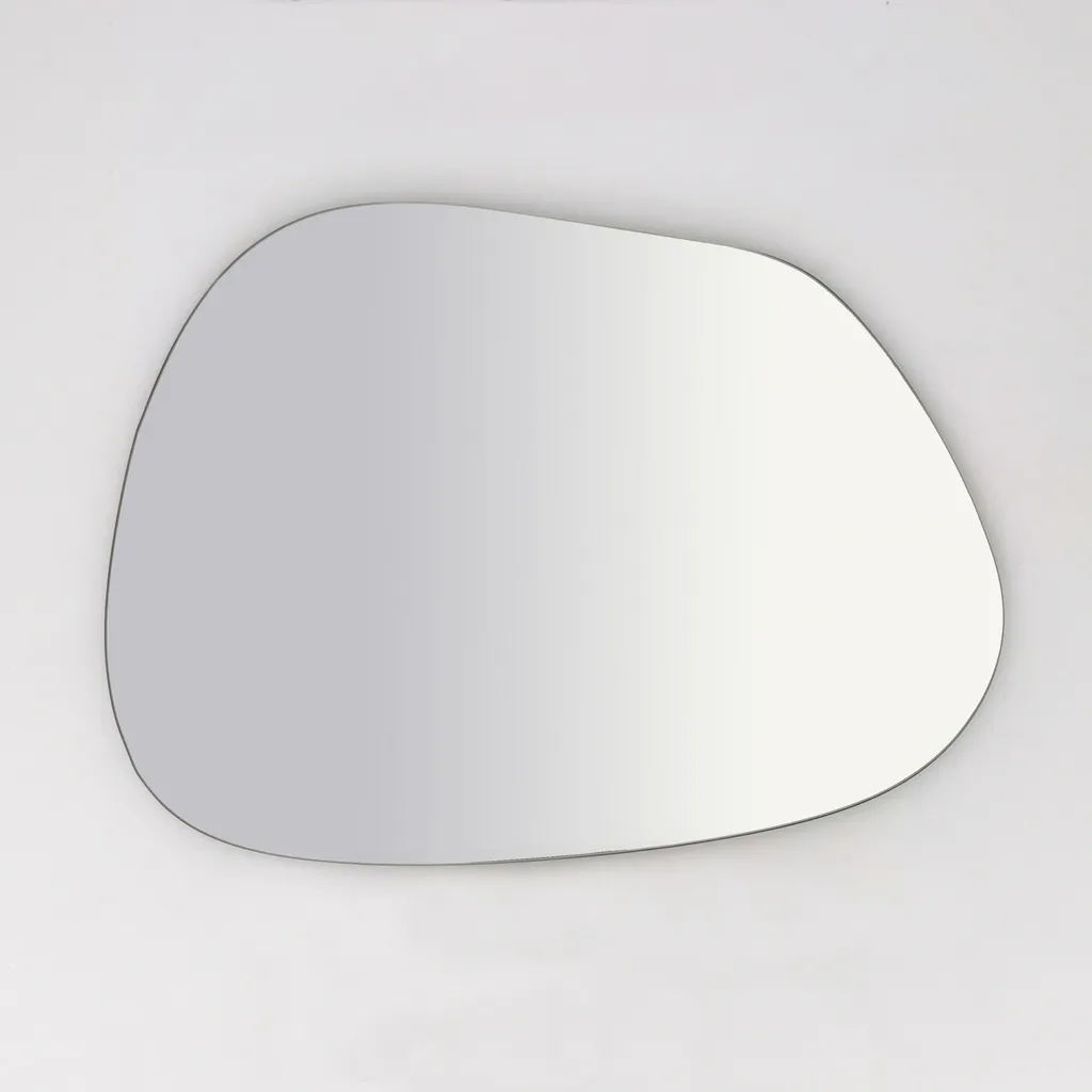 Miroir Mural Forme Libre Amorphous 70x90cm Cadre MDF Skye Decor Design - 7