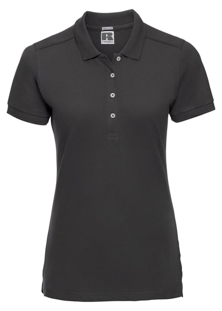 Russell - Poloshirt für Damen LT4619 (XXL) (Schwarz)