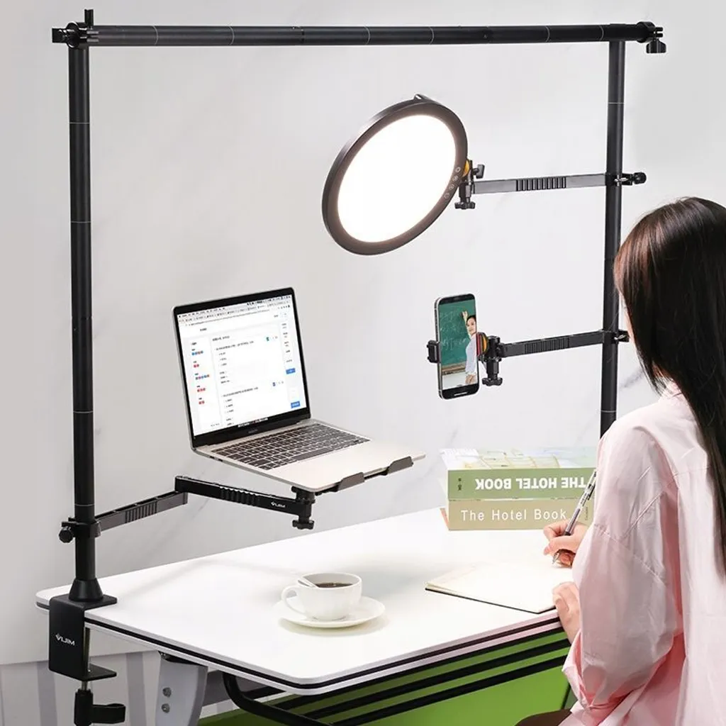 Trépied de bureau robuste Ulanzi LS15 avec bras VLOG Beam extensible - 13