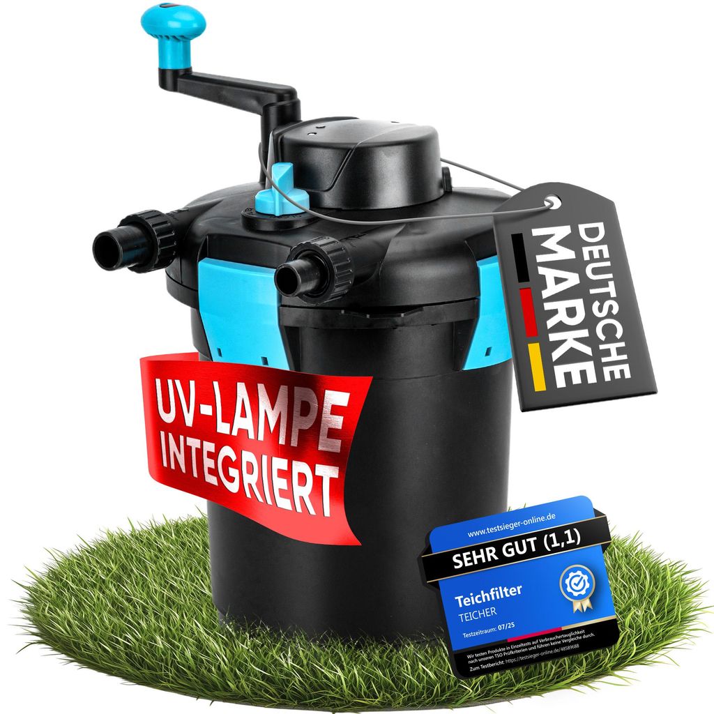 Teicher Teichdruckfilter mit UV – Filteranlage für Koi- & Produktbild 