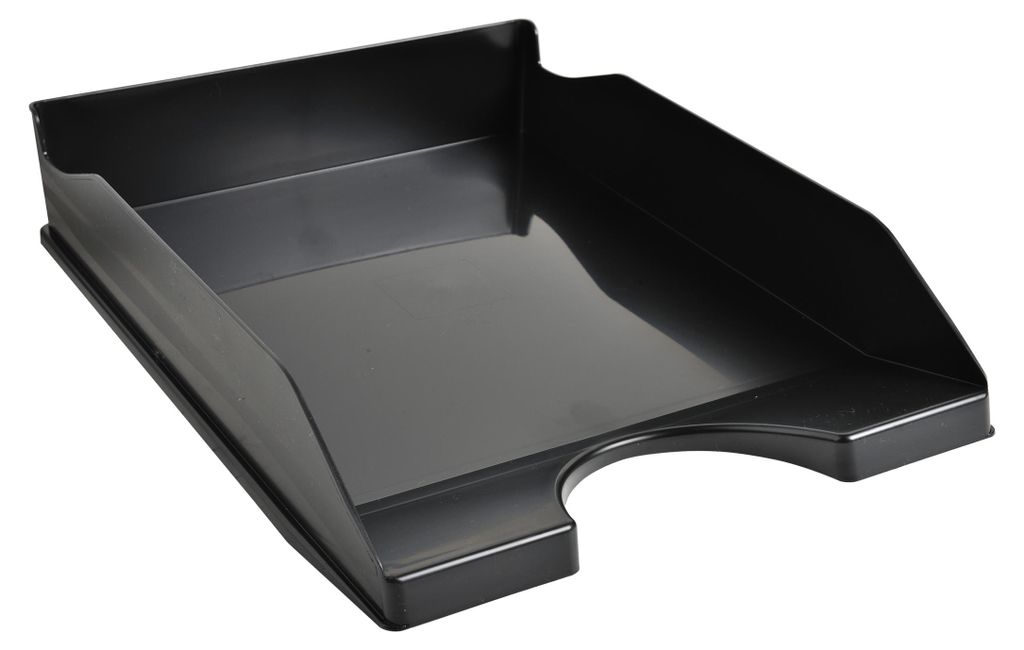 Exacompta 10x Briefablage Ecotray, Linicolor - Schwarz - Produktbild 