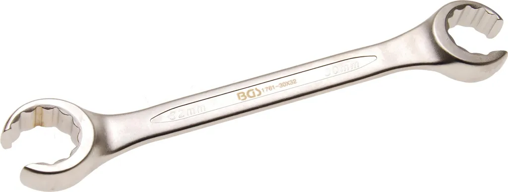 Clé polygonale 30x32 mm BGS 1761 en acier Chrome-Vanadium robuste