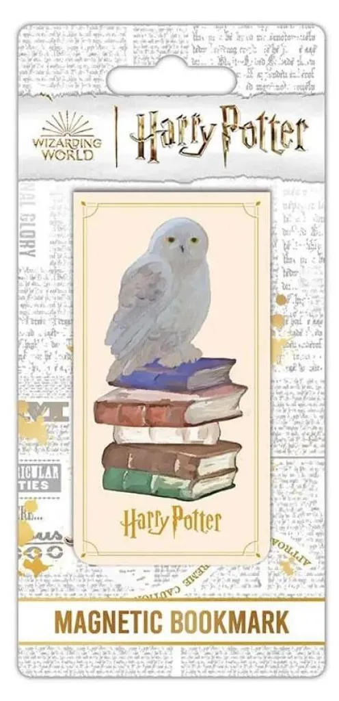 Marque-page Harry Potter Hedwige : Finis les Coins Cornés et Pages Perdues