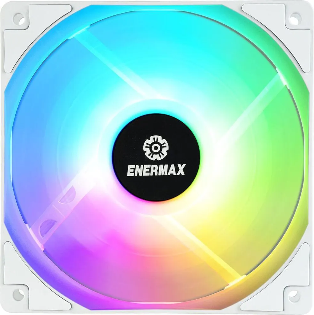 Enermax UCHF12P-ARGB 120mm White - Ventola PWM ad alta pressione