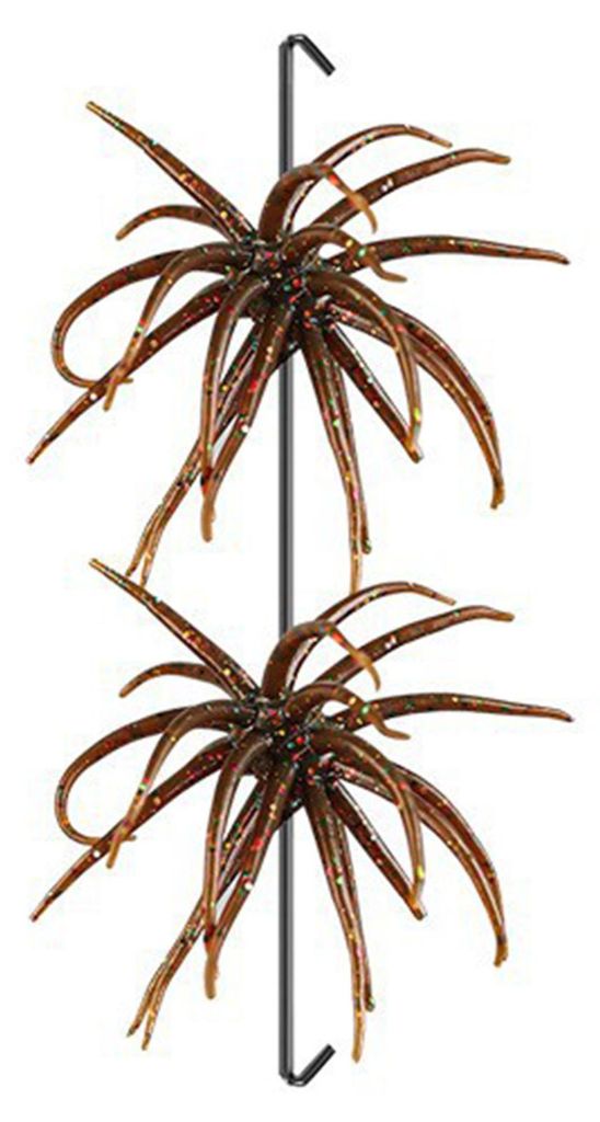 2 Stück 5 cm/1,9 g TPE-Seeigel-Köder, schwimmende künstliche Seeigel-Imitation, ideal zum Angeln in Ufergebieten, Flüssen, Seen und Salzwasser,...