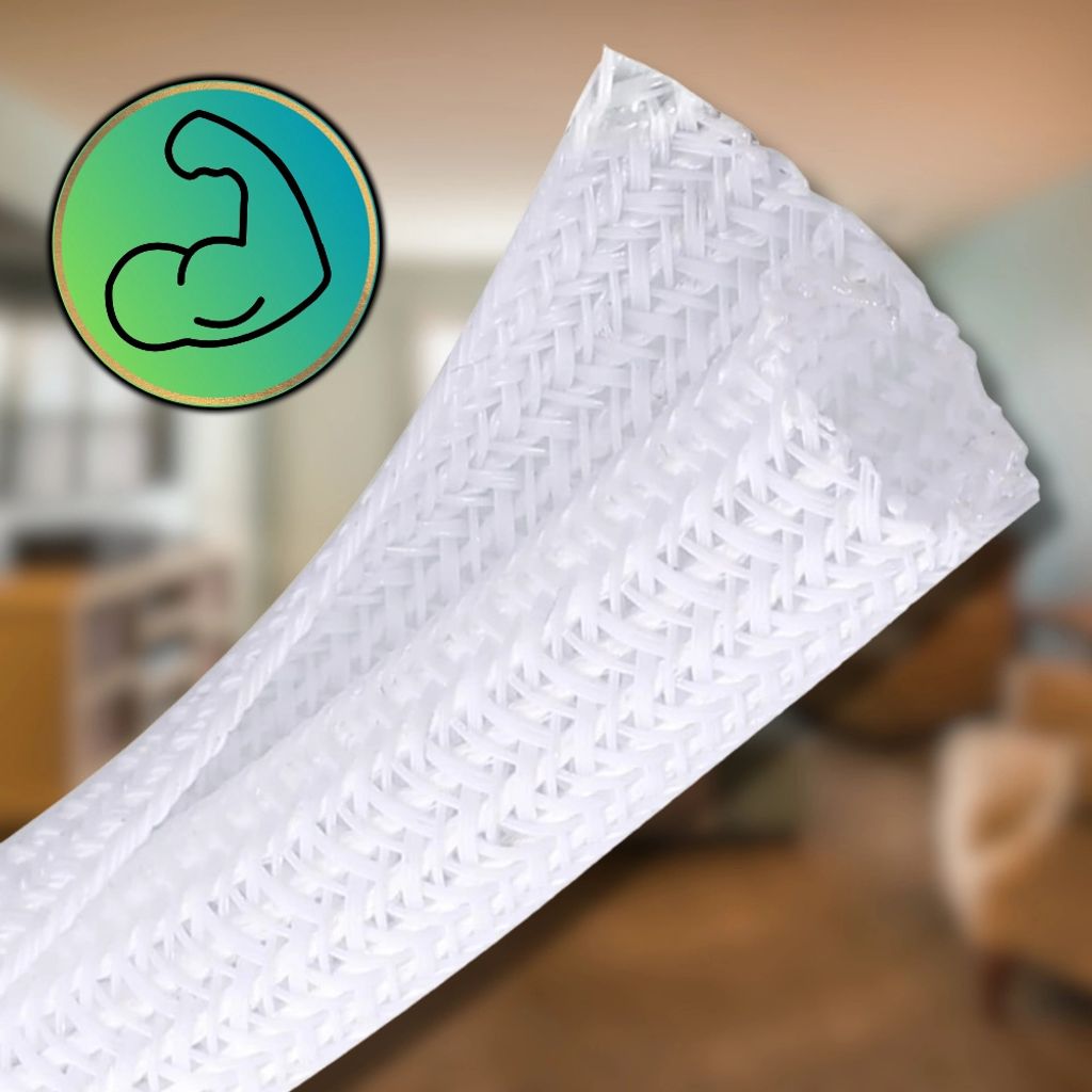 Kryt kabelu, 2 m, bílý, na kabely a vodiče, organizér Obrázek produktu 4