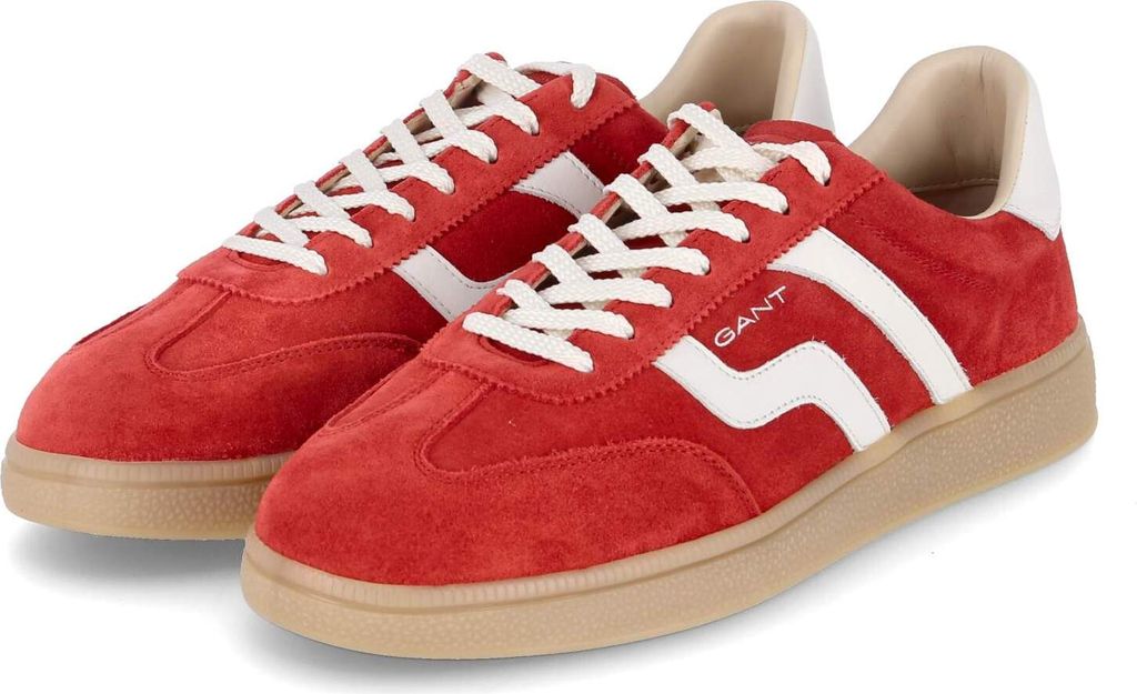 Gant Herren Low Sneaker CUZMO Rot Rauleder Größe: 44