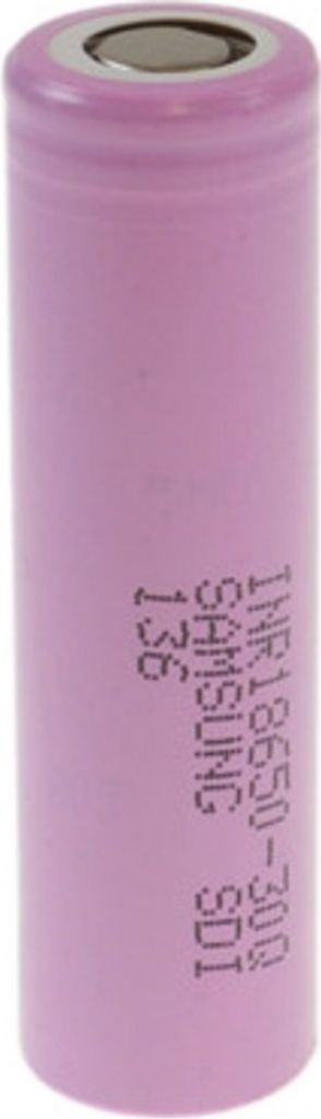 Samsung INR 18650-30Q batterij, 3,7V Li-Ion, 3000 mAh, 15A Productafbeelding 