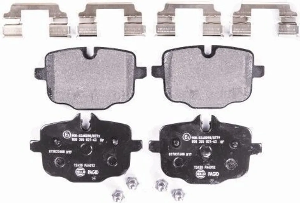 Jeu de plaquettes de frein à disque pour BMW X3 G01 et X4 G02 HELLA 8DB