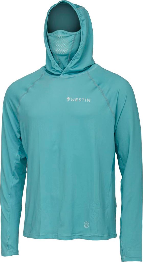 Westin Bay Upf Hoodie Uni (Sea Breeze) Größe L Produktbild 