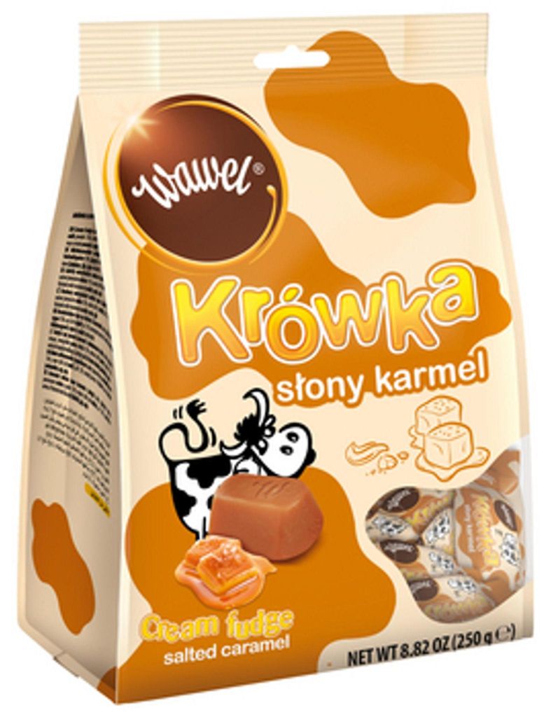 Wawel Krówka Słony - Karmel 250g Zdjęcie produktu 