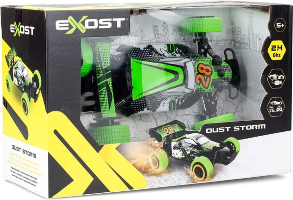 Voiture RC Tout-Terrain Tempête de Poussière 1:18 pour Enfants