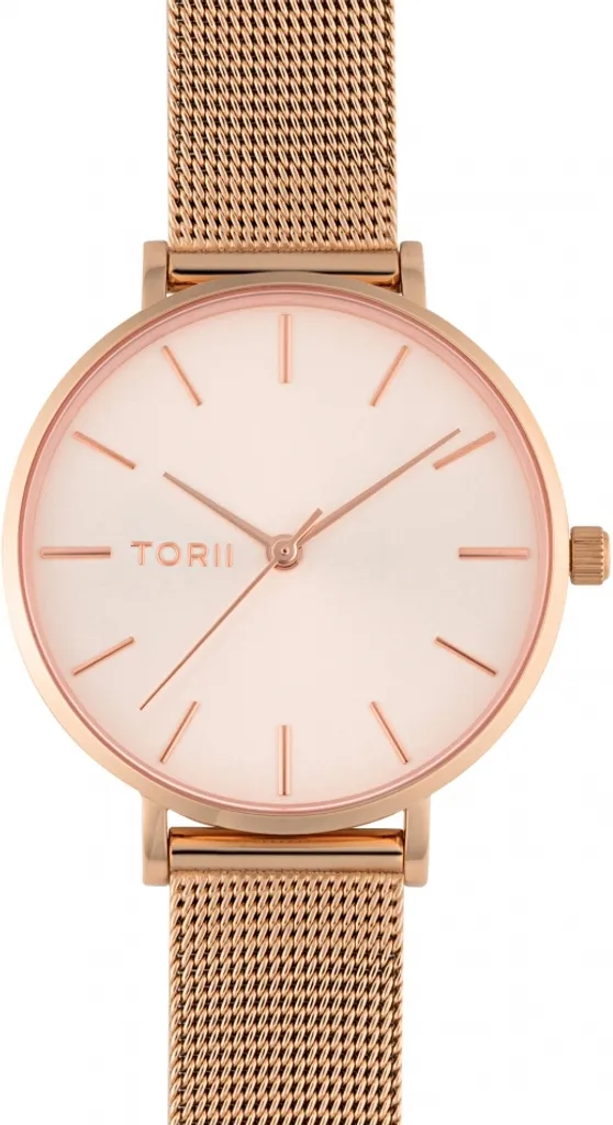 Montre Femme Élégante pour Travail et Soirée - Coloris Rose TORII R33