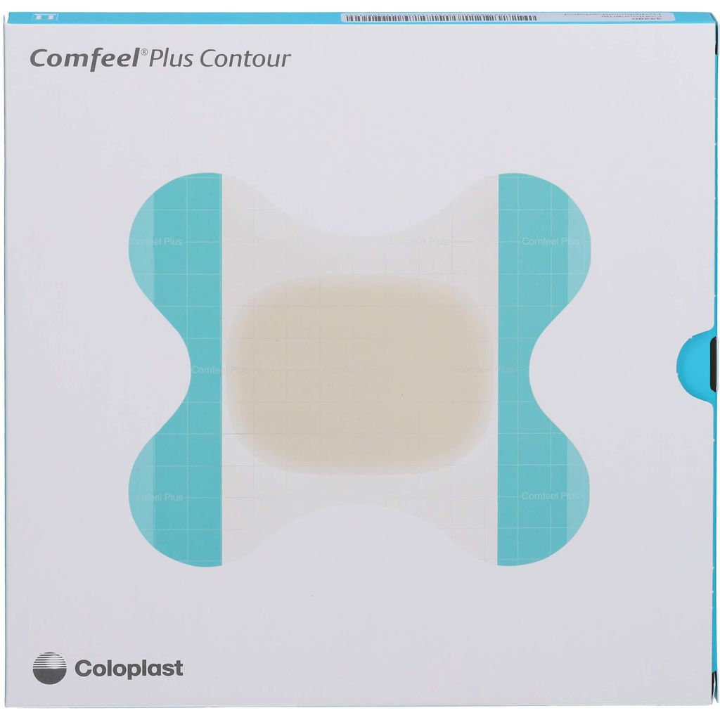 Comfeel Plus Contouriert Hydrokolloidverband 6x8cm, 5 St Image du produit 