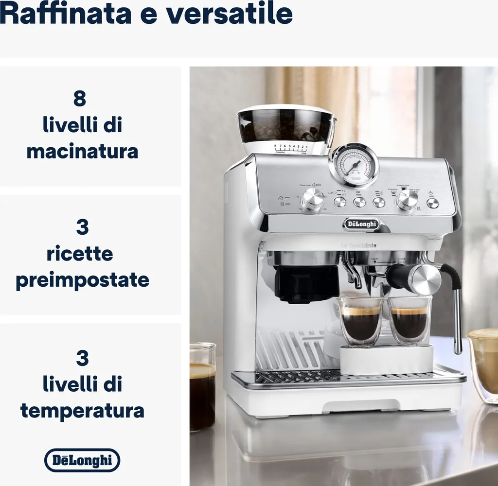 Machine espresso DeLonghi EC9155.W : un café professionnel sans effort - 21