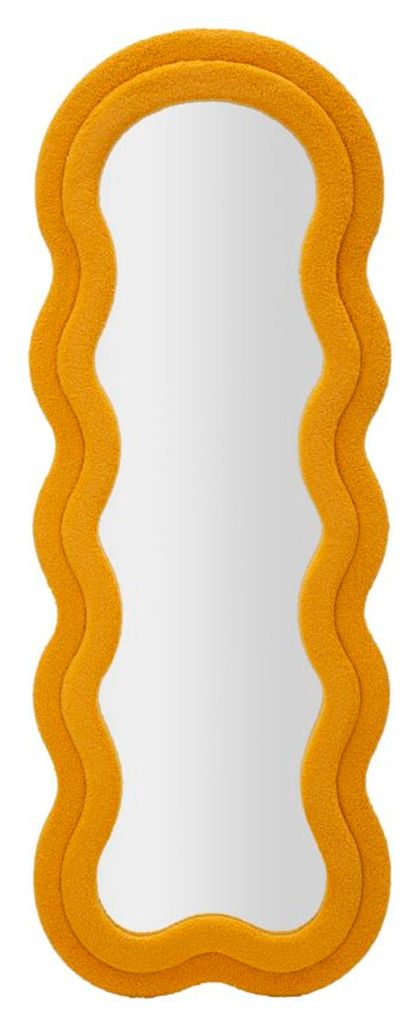 FURNLUX Nástenné zrkadlo "Teddy", žltá farba, 40 cm / Obrázok produktu 