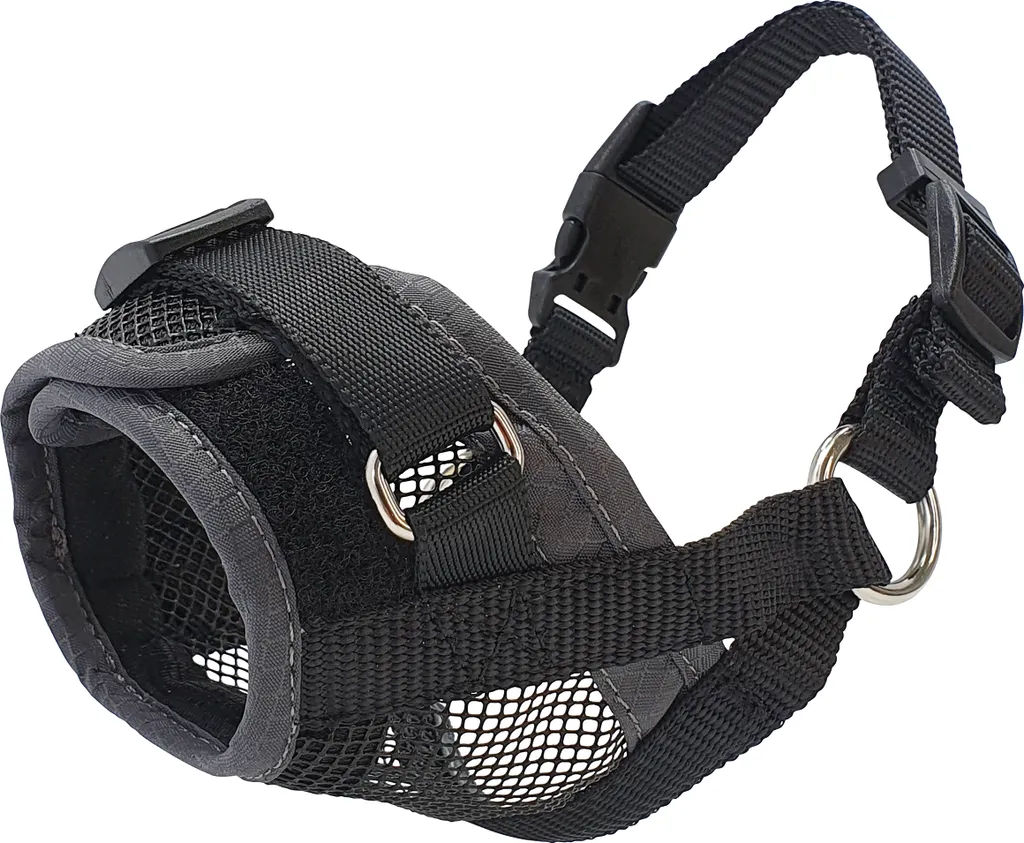 Museruola per Cane Nobby S Grigio 11-16cm | Design Moderno e Comodo