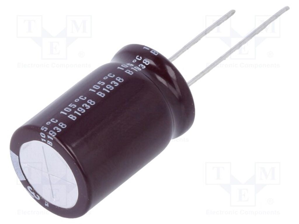 1x Kondensator: elektrolytisch 6800uF THT 6,3V 20% -55÷105°C UPW0J682MHD1TN Elek
