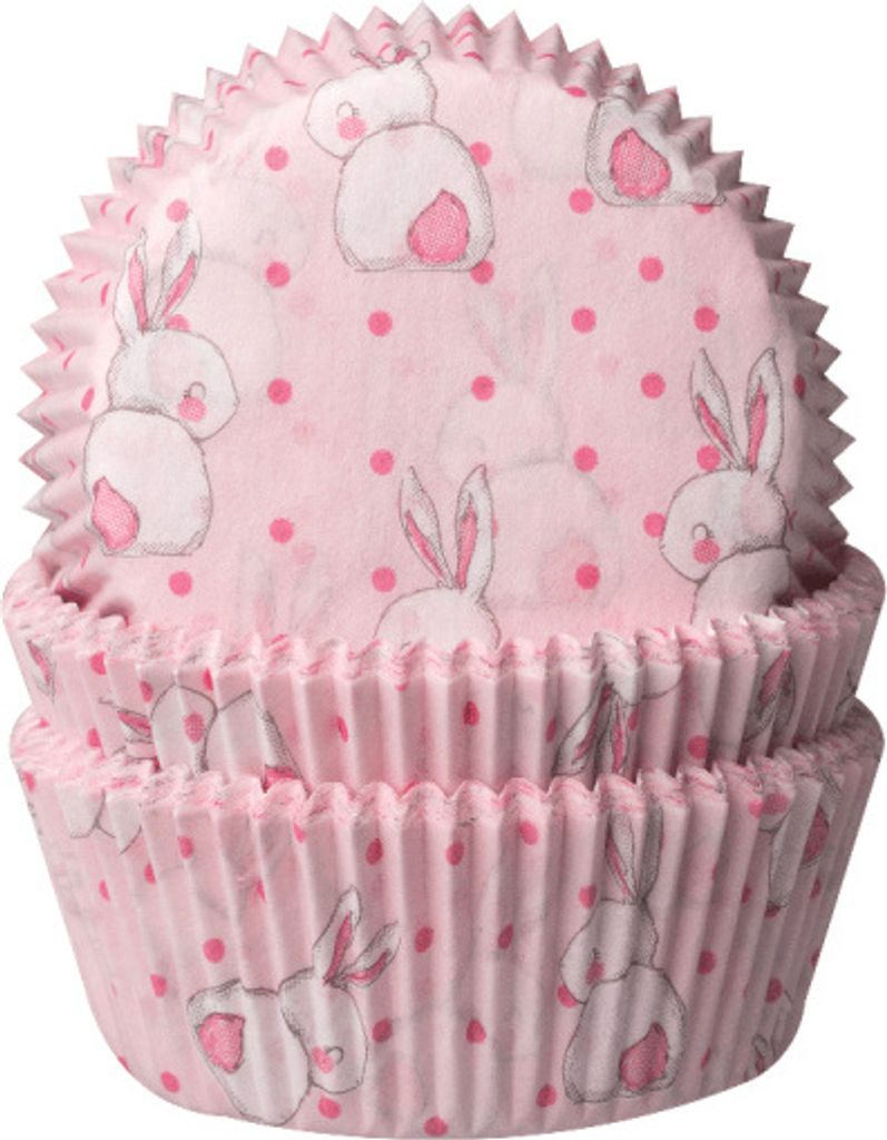Demmler Muffinformen Osterhase - zum Dekorieren selbstgemachter Muffins - 60Stk. pro Packung - 5012526050