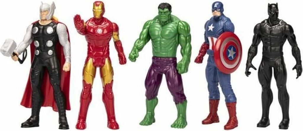 Hasbro Marvel 5 figurek 15 cm (Thor / Iron Man / Hulk / Immagine del prodotto 