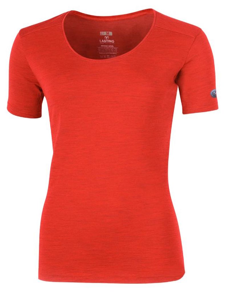 IRENA Damen Merinowoll-Kurzarm-T-Shirt