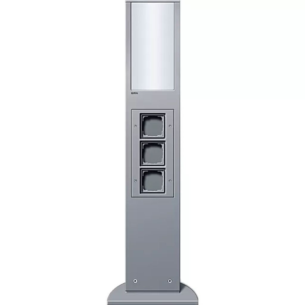 Gira 134926 769mm Lichtelement 3xLeer Energiesäule Farbe Alu