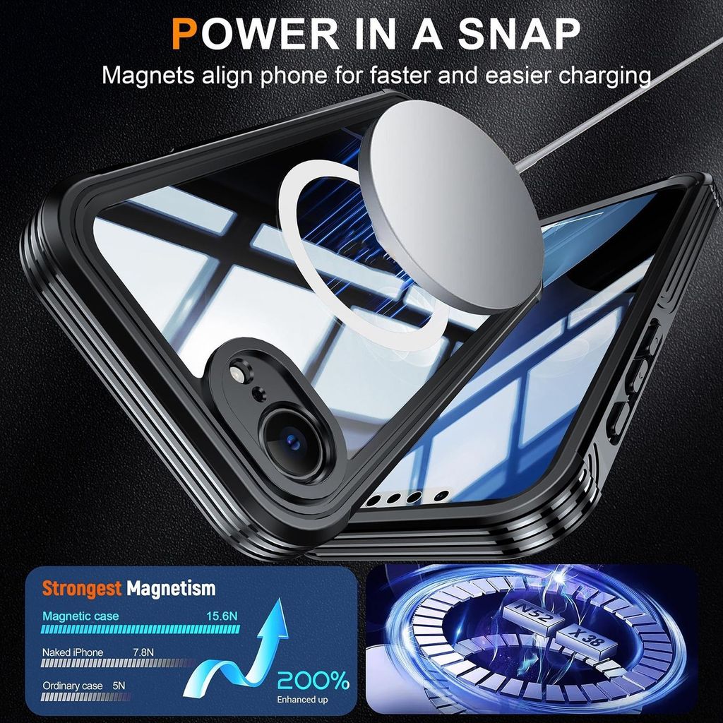 google pixel 9 handyhülle Handyhülle für Google Pixel 9 / 9 Pro, Ringke Fusion Magnetic, Transpa