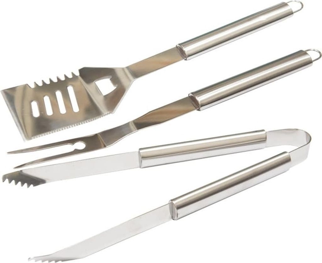 RAMP Grillwerkzeug 3er-Set aus Edelstahl