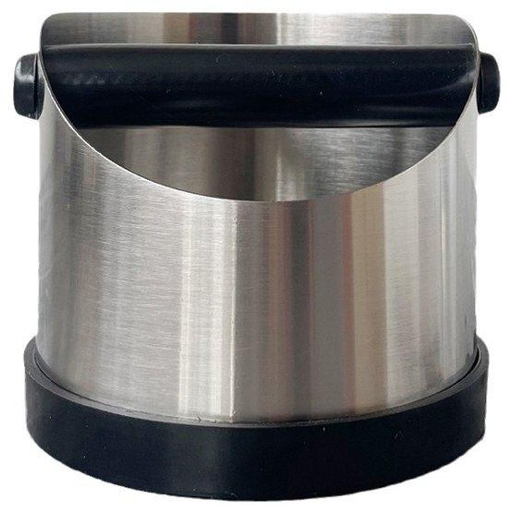 Stalen Espressoklopbak mit Entfernung von Kaffee- und Espresso-Pulver, einfache und staubfreie Entfernung, Kaffeeklapbak mit abnehmbarer Klopstange...