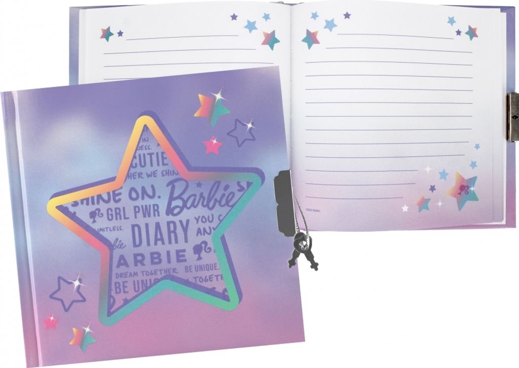 Barbie1 wiederverschließbares Tagebuch STARPAK 514200 Produktbild 