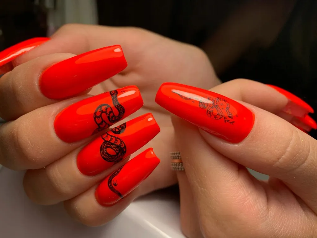 Piastra Stamping MouTeen-023: Snake Style per Unghie da Urlo - 3