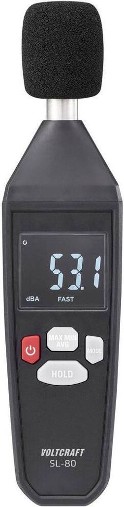VOLTCRAFT SL-80 Schallpegel-Messgerät 30 - 130 dB 31.5 Hz - 8 kHz