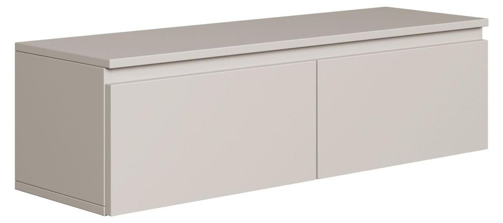 Selsey Bemmi - TV-Hängeboard, Greige, 100 cm Produktbild 