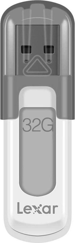 Lexar JumpDrive V100 USB-Flash-Laufwerk 32 GB USB Typ A 3.2 Gen 1 (3.1 Gen 1) Grau, Wei