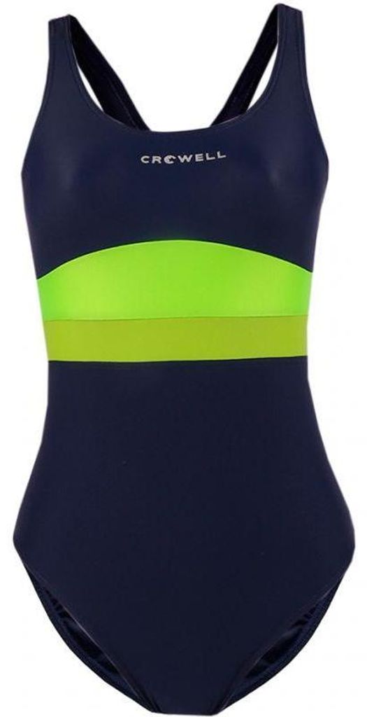 Crowell - "Katie" Badeanzug für Damen PP10855 (36 DE) (Dunkles Marineblau/Grün)