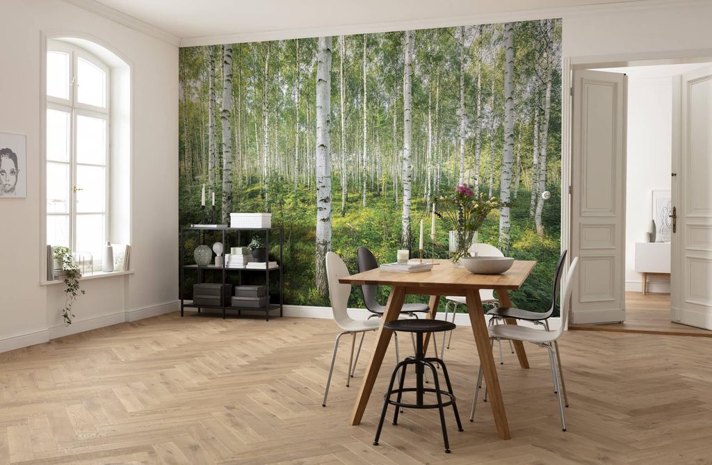 Komar Fototapete - Sunny Day - Größe: 368 x 254 cm (Breite x Höhe), Schlafzimmer, Wohnzimmer, Tapete