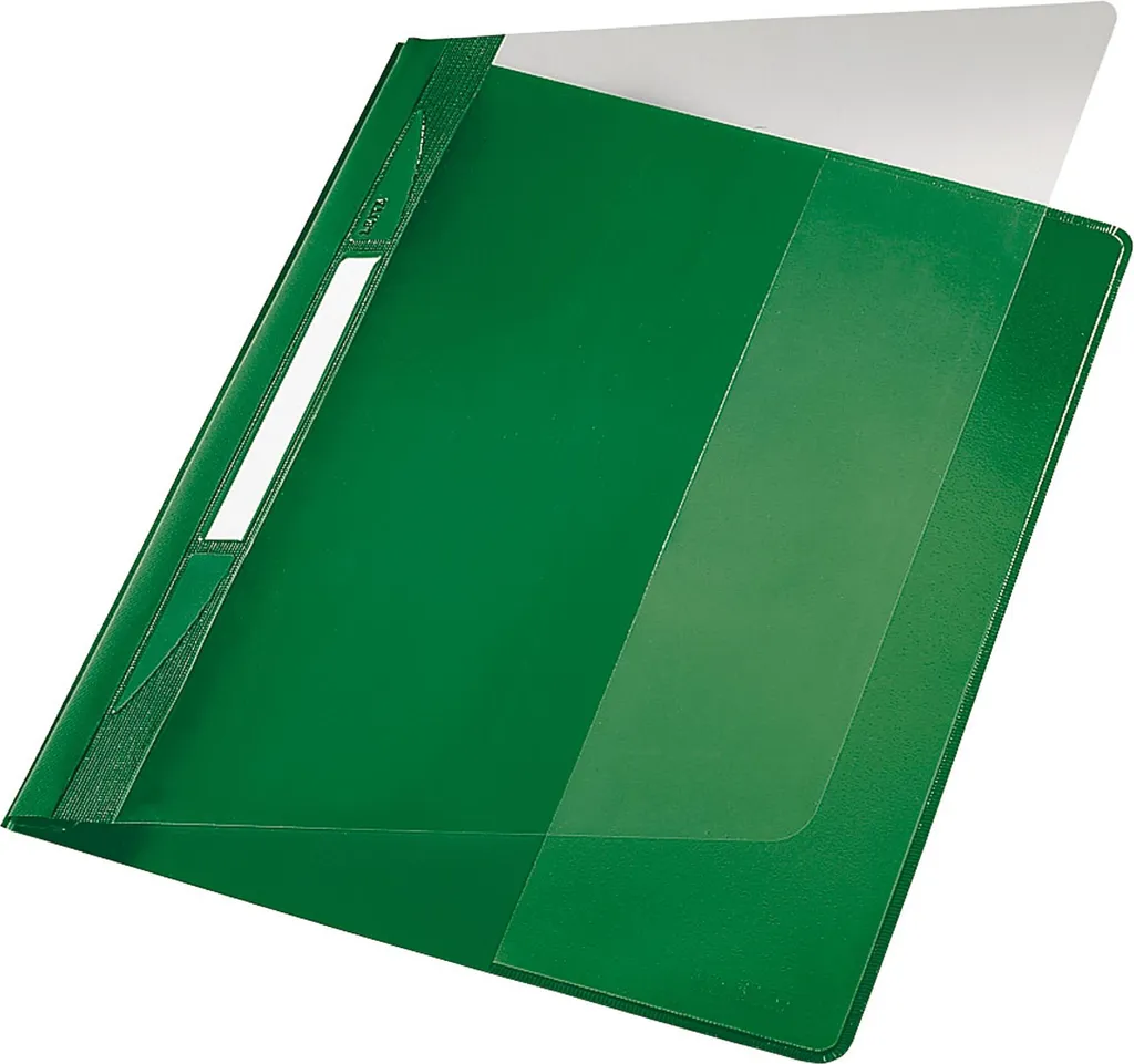 Leitz Exquisit Raccoglitore A4 Extra Largo Verde | Cartella in PVC Professionale