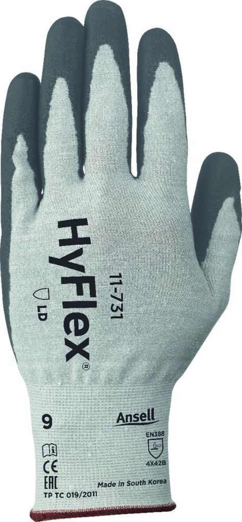 Ansell Handschuh HyFlex 11-731, Gr. 9