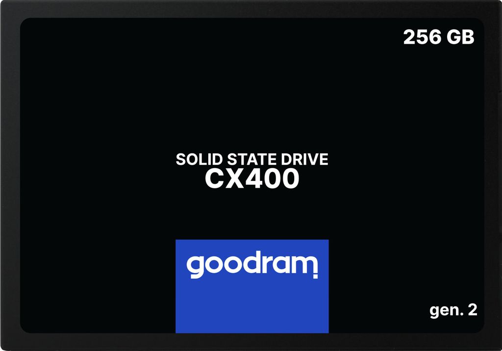 Goodram CX400 gen.2 2.5" 256 GB Serial ATA III 3D TLC  NAND Immagine del prodotto 
