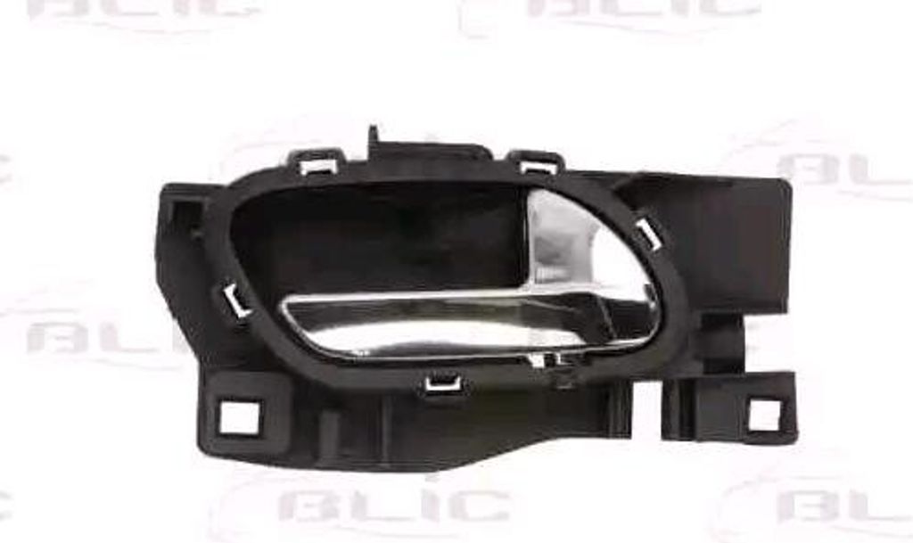 BLIC 6010-21-039408P Türgriff Vorne Rechts Hinten Rechts Innen passend für PEUGEOT 2008 Kombi (CU) Chrom/Schwarz