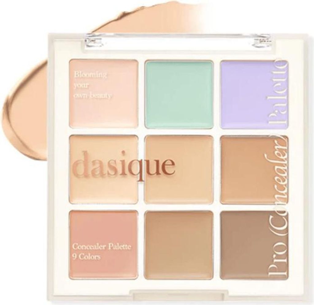 Dasique Pro Concealer Palette #01 Cover 9 g – Palette mit 9 Concealern für das Gesicht