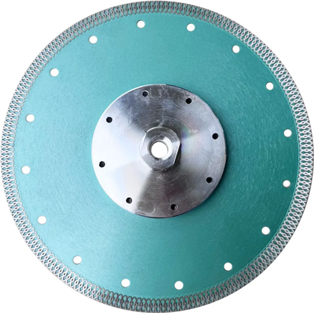 Disque diamant 230 mm M14 idéal pour découper dalles de terrasse et pierre