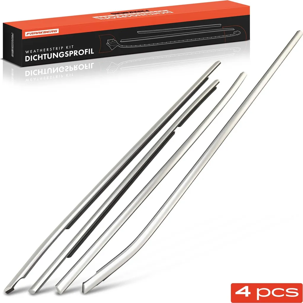 Joint de pare-brise Frankberg pour BMW X1 F48 X1 Van 2014-2022 Lot de 4
