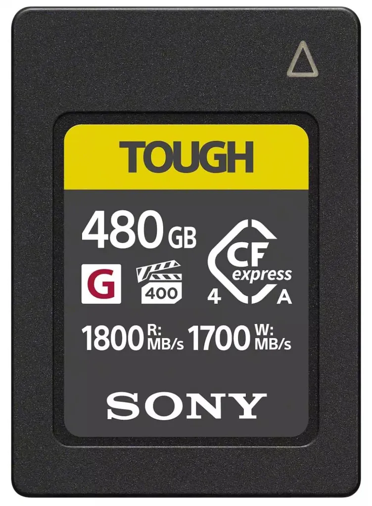 Sony Carte CFexpress Type A 480 Go Finis les Temps de Buffering Vidéo