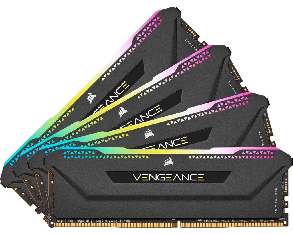 Corsair DIMM 32 GB DDR4-3200 (4x 8 GB) Quad-Kit, Produktbild 